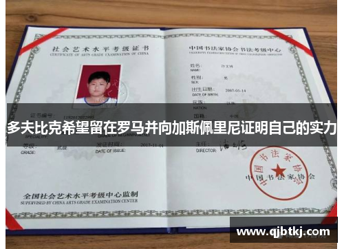 多夫比克希望留在罗马并向加斯佩里尼证明自己的实力